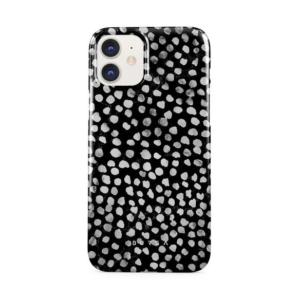 Burga Night Sky iPhone Snap Case 11 Pro Max NWT Black White Stars Dots - Picture 5 of 8